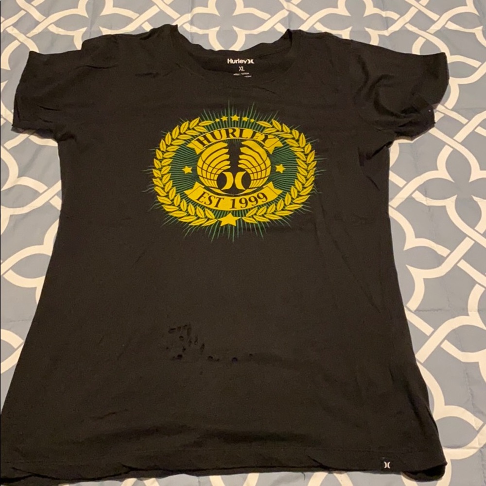 Women’s XL Hurley Black T-shirt